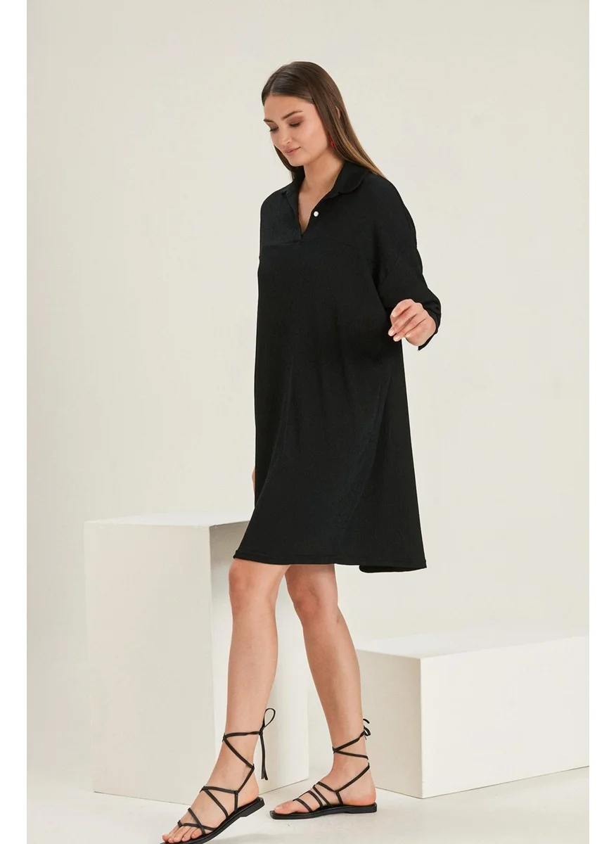 Alexander Gardi Button Detail Dress (B22-21900)