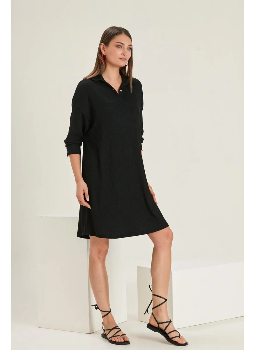 Alexander Gardi Button Detail Dress (B22-21900)