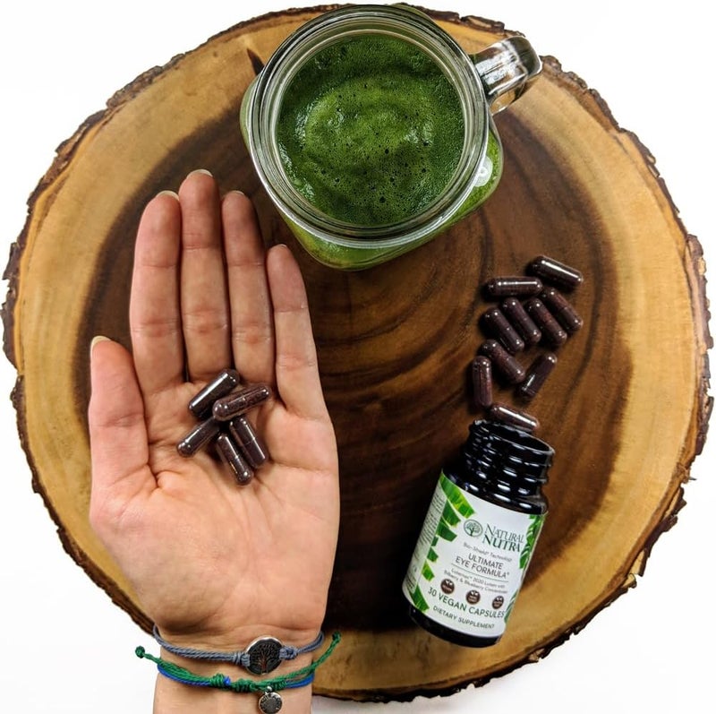 Natural Nutra Ultimate Eye Health Vitamins Supplement Improves Night Vision and Day Vision Support Eye Health Promote Ability to See Colors Non GMO Gluten Free Bilberry Extract 60 Capsules - Image 5