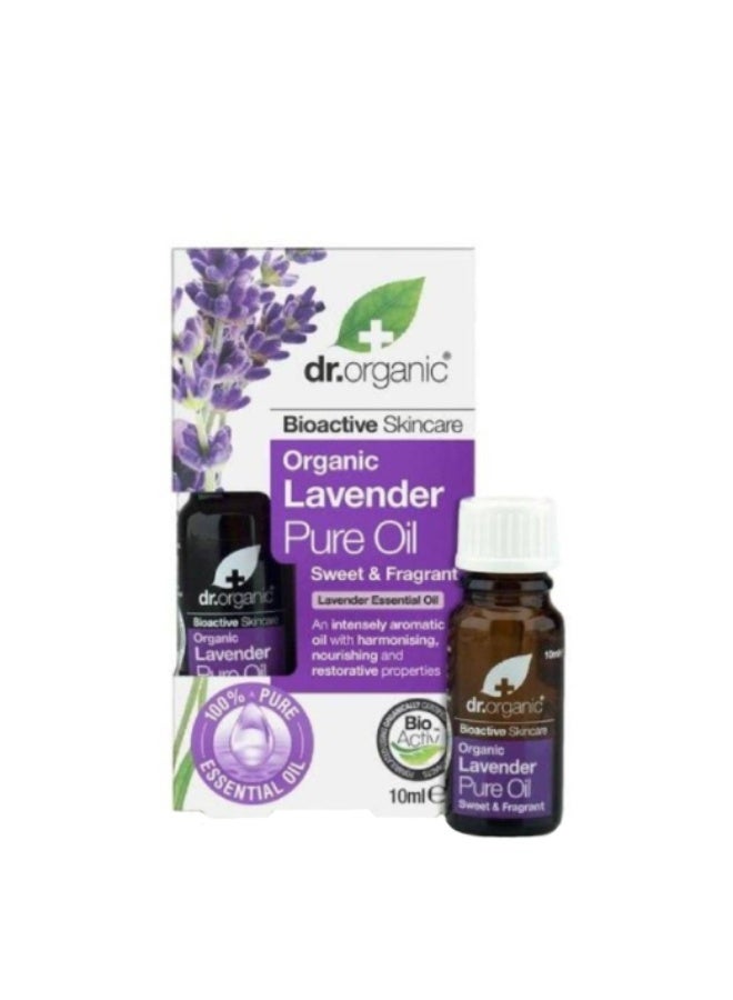 dr.organic Dr. Organic Bio Lavender Essential Oil 10ml - Image 1