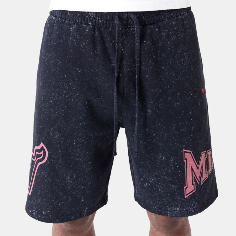 NEW ERA Men's NBA Miami Heat Washed Shorts
