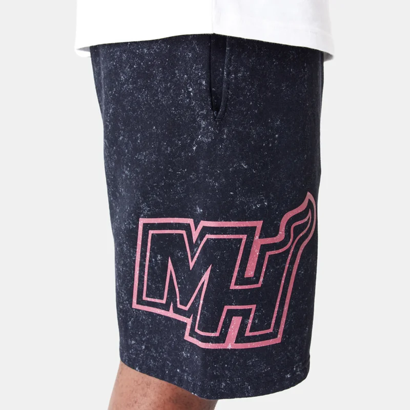 NEW ERA Men's NBA Miami Heat Washed Shorts