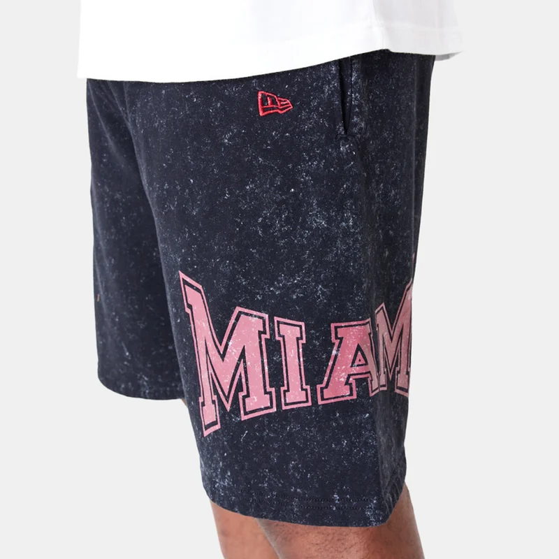 NEW ERA Men's NBA Miami Heat Washed Shorts