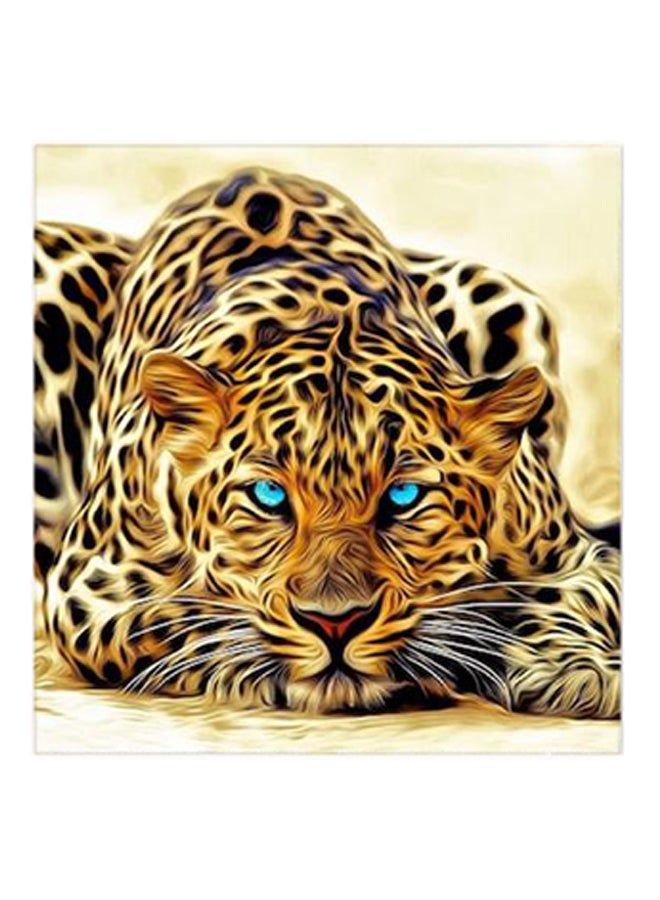 RYN فن الجدار من MDF نمط الفهد متعدد الألوان - Image 1