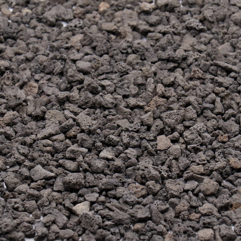 Premium Pebbles Volcanic Rock for Plants. Black Lava Rock. 1/5 Inch - 2 lbs for Potting Soil, Succulents, Pots, Plants, Indoor, Crafting, Vase Fillers (Mini (0.2 Inch), Horticultural - Black Lava, 2) - Image 1