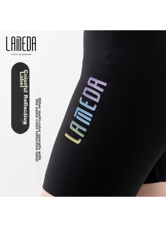 Lampada Lanpada Star Moon Cycling Shorts For Women, Summer Professional Road Bike Shorts, Black, Size M - Image 3
