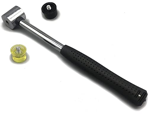 BOOSDEN Double-Faced Soft Hammer Mallet, Rubber Hammer, Soft Hammer for Home Decoration Installation Hand Tool, 25mm - Image 2