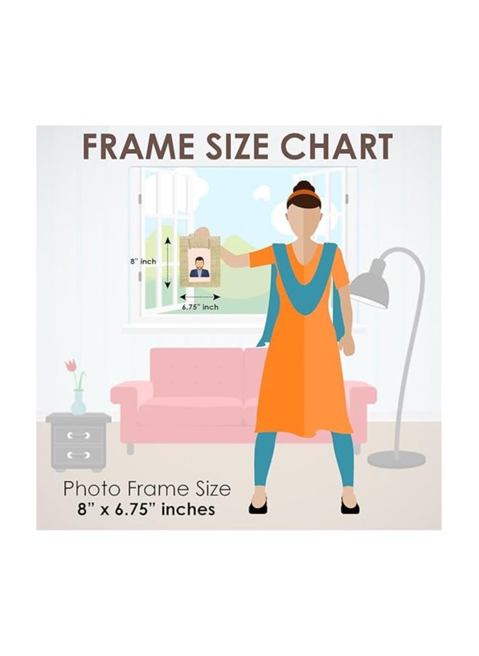 Story at Home Story at Home Wooden Photo Frame, Light Brown, 20 x 17 x 2 cm, PM1101  - Image 5