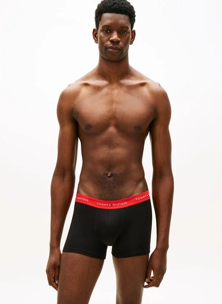 TOMMY HILFIGER 7-Pack Signature Repeat Logo Waistband Trunks