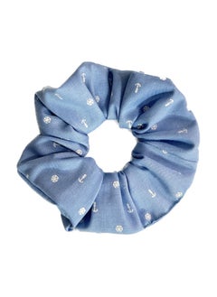Sky blue and white