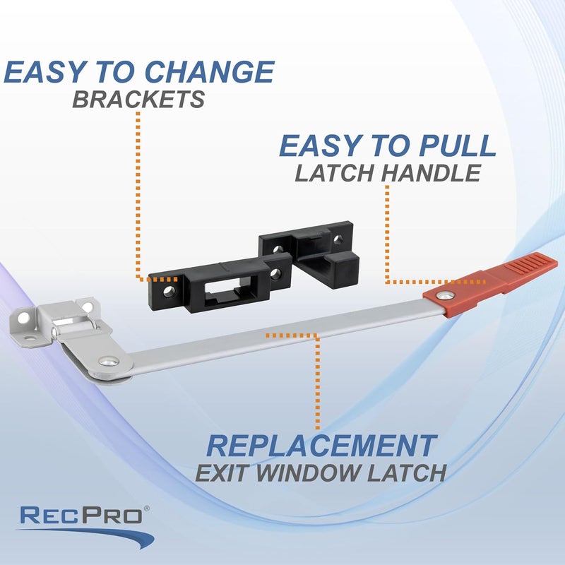 RecPro RV Exit Window Latch Egress Replacement | Camper Emergency Exit Window Latch - Image 4