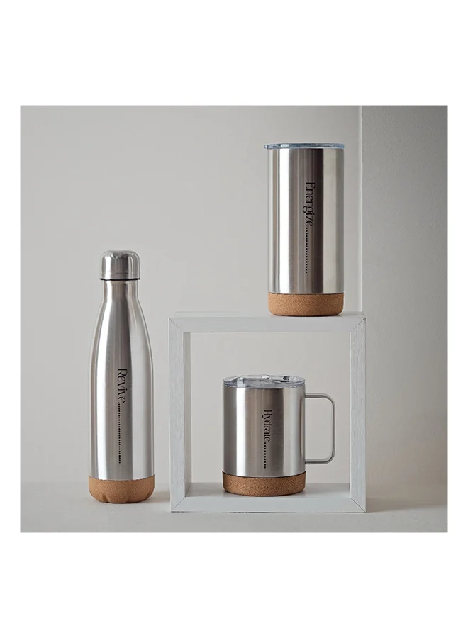 Home Box Lustra Stainless Steel Double Wall Travel Mug 360 ml