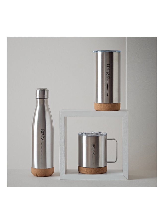 هوم بوكس لوسترا مج سفر ستانلس ستيل بجدار مزدوج 360 مل - Image 4