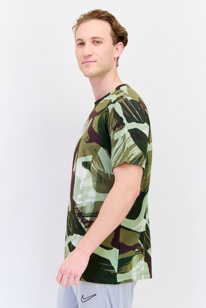 Nike تي شيرت تدريب قصير الأكمام للرجال بتقنية دري فيت، متعدد الألوان - Image 2