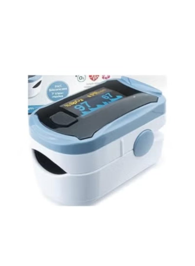 Pulse Oximeter – Heart Rate & Oxygen Saturation Monitor – Fingertip SpO2 Meter with LED Display - Image 1