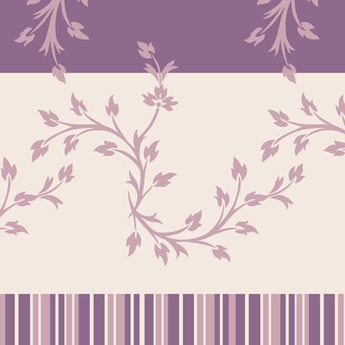 Dreamscape 140 TC 100% Cotton Double Bedsheet for Double Bed, 1 Bed Sheet (Size 87 x 98 inches) with 2 Pillow Covers, Purple - Image 4