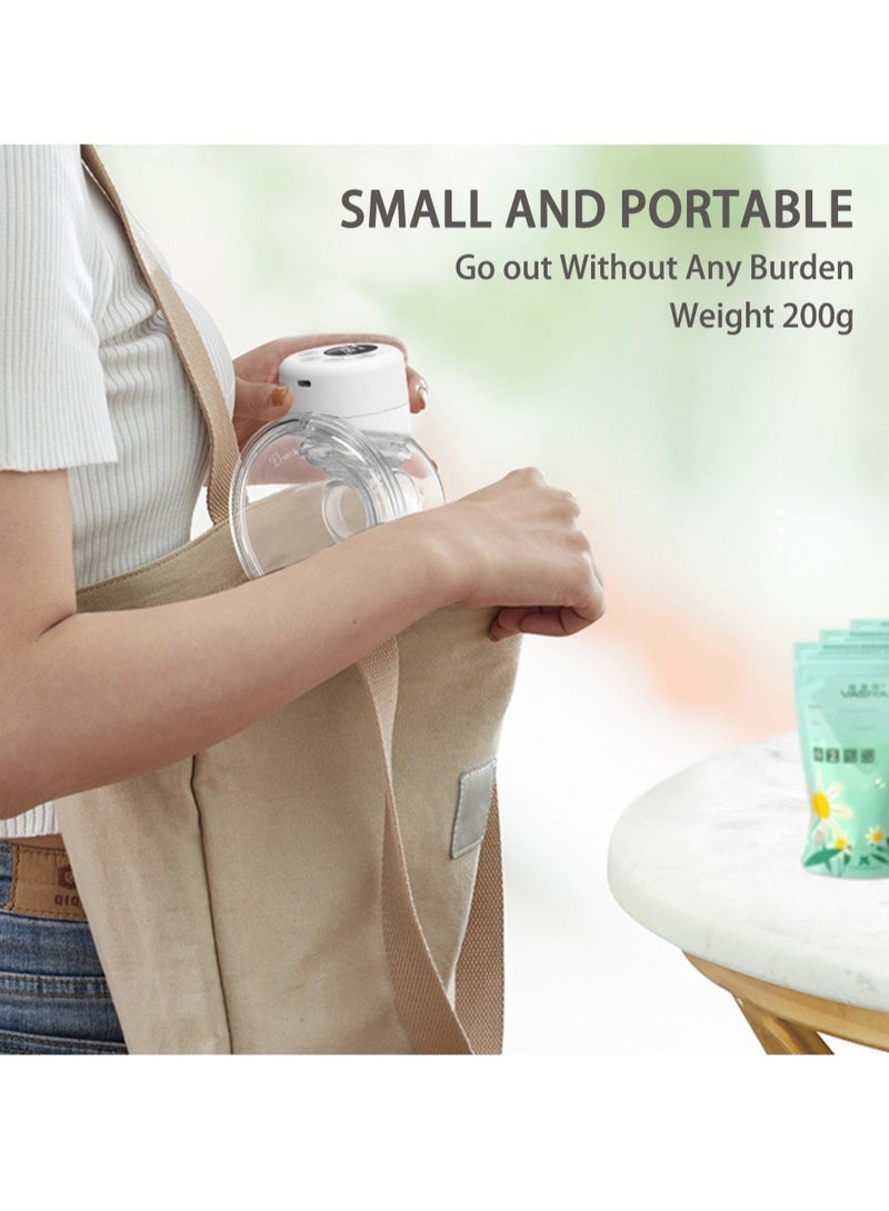 Arabest S12 Bilateral Wearable Breast Pump Wireless Breast Pumps Hands Free Milk Extractor Low Noise Memory Function Portable Electric Breastfeeding Pump - Image 2