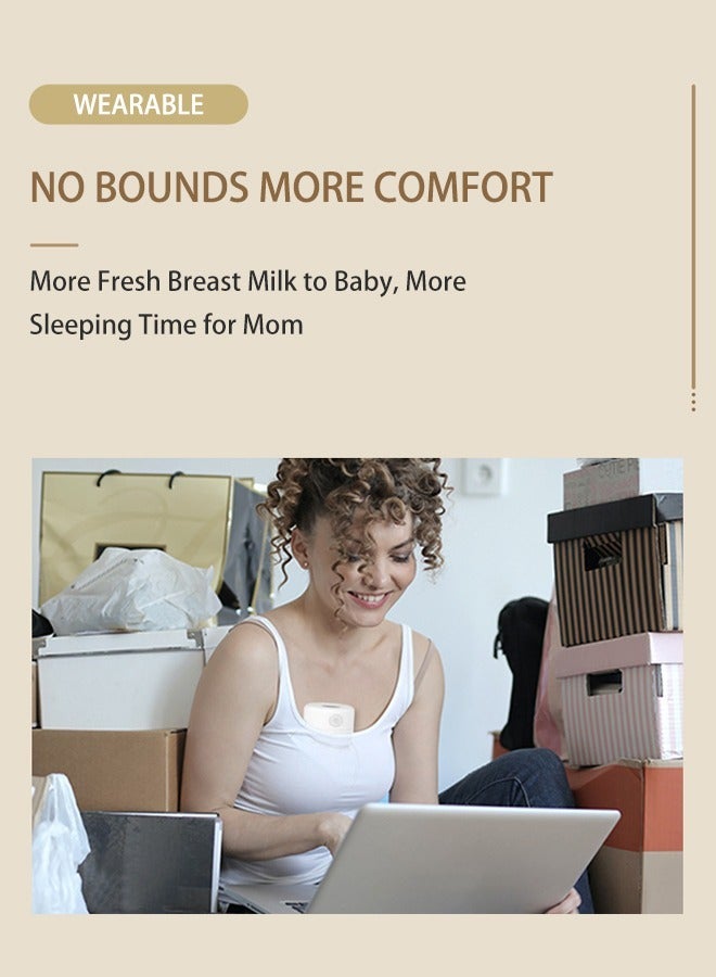 Arabest S12 Bilateral Wearable Breast Pump Wireless Breast Pumps Hands Free Milk Extractor Low Noise Memory Function Portable Electric Breastfeeding Pump - Image 3