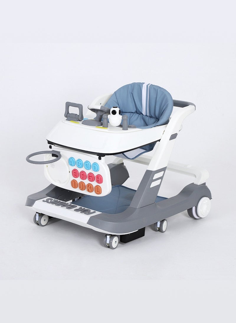 Kidle Multi-Functional Baby Walker, 360-Degree Rotate For Infant Walker With Adjustable Speed Fun Puzzle Toy Plate Early Education Music Button - Image 1