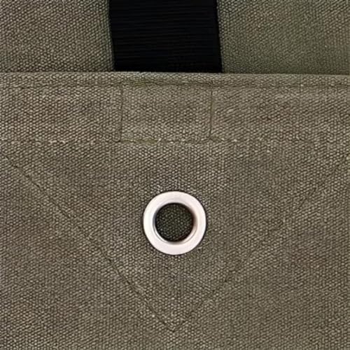 RK Trends Canvas Waterproof Tarpaulin - Heavy-Duty Outdoor Protection for All Weather Conditions (7.5Ft x 9Ft) - Image 2
