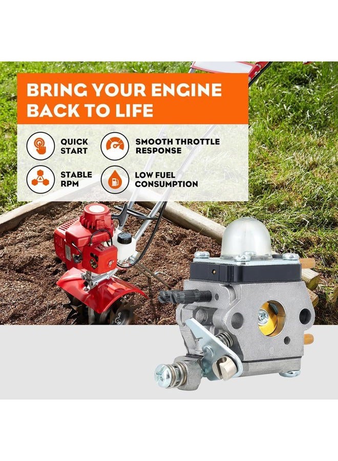 Hipa C1U-K54A Carburetor for Mantis Tiller 7225 7222M 7222 7222E 7230 7920 2-Cycle Cultivator Echo HC1500 HC-1500 TC-210 TC210 Tiller - Image 4