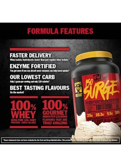 Mutant Iso Surge Choc Fudge Brown 2.27Kg  - Image 3
