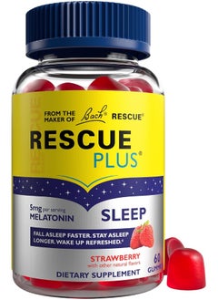 RESCUE - Plus Sleep Gummies, Strawberry, 60 Count - pzsku/ZD33D63472817262E3200Z/45/_/1740377335/f0ec0efd-dba4-44a0-b533-27b4a34566ad