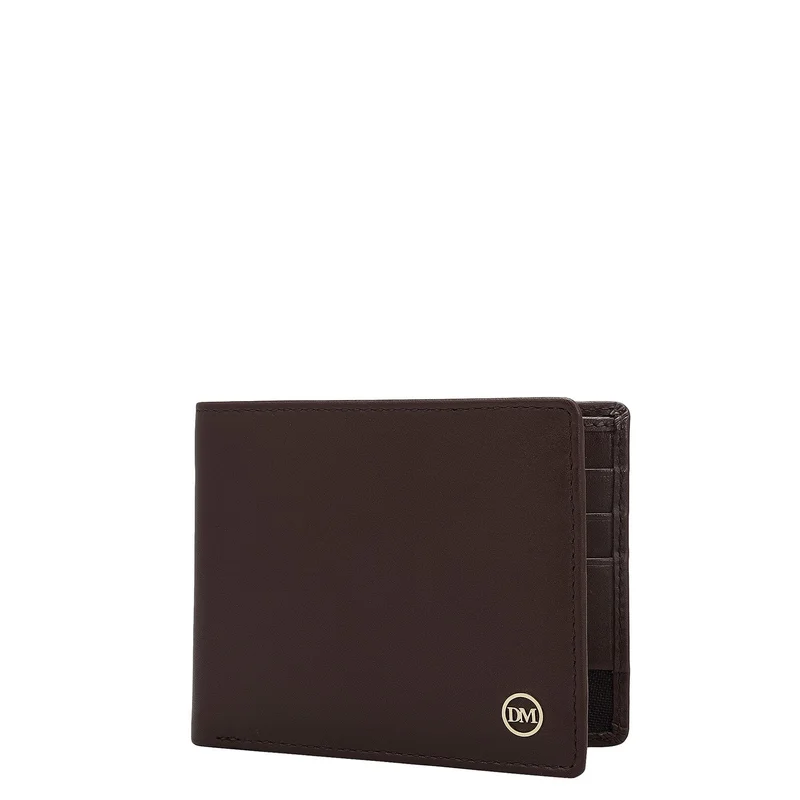 Da Milano  Brown Bifold Leather Mens Wallet for Men | Best Price UAE