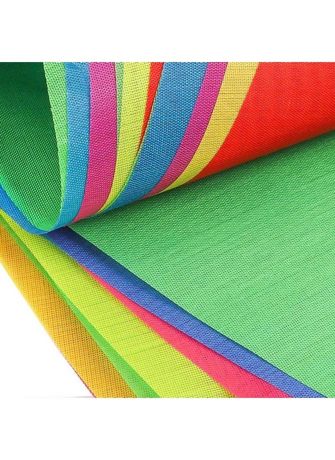 RUBFAC - 1020Ft 720Pcs Colorful Pennant Banner Flags Multicolor Bunting String Triangle Flags Bulk Garland For Grand Opening Carnival Theme Birthday Party Decoration Outdoor Events Classroom Decor - Image 1