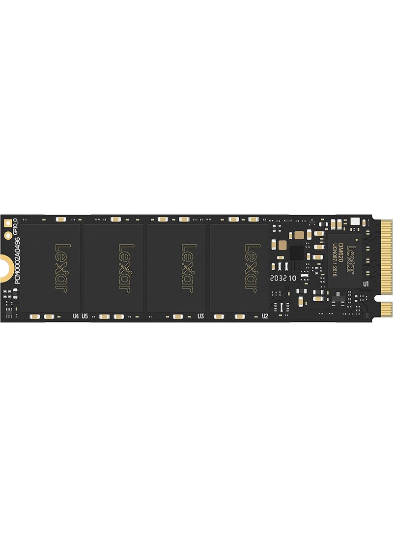 Lexar NM620 512GB M.2 2280 PCIe Internal SSD, Solid State Drive, Up to 3300MB/s Read, for PC Enthusiasts and Gamers (LNM620X512G-RNNNU) 512 GB - Image 1