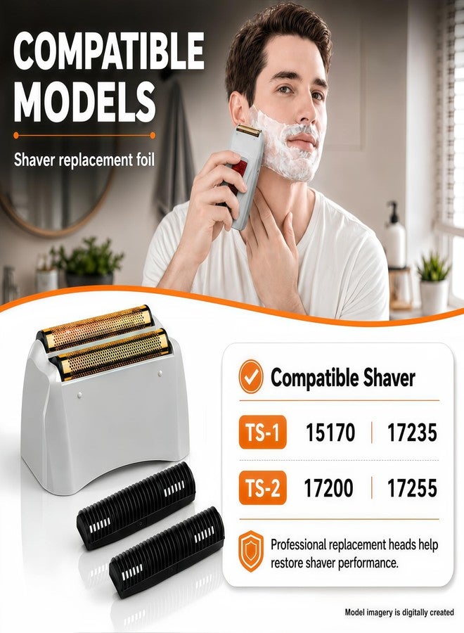 AIJALY Shaver Replacement Pro Foil & Cutter,Compatible with andis TS-1 Shaver Head - Image 4