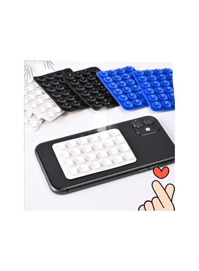 PROMASS Silicone Suction Phone Case Mount 9Pcs, Sticky Phone grip, Silicone Suction Phone Sticky grip, Hands-Free - Image 3