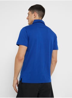 EMPORIO ARMANI Beachwear Logo Polo Shirt  - Image 2