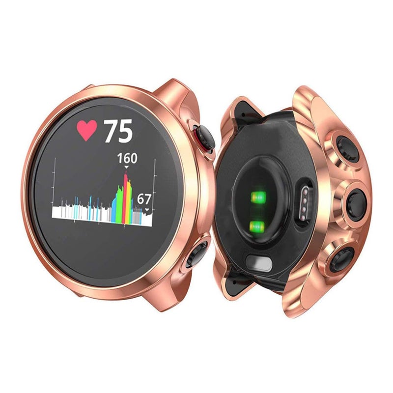 Rose Gold Smartwatch Case Cover 5X5 cm Protective Frame 3 Pack - Image 4