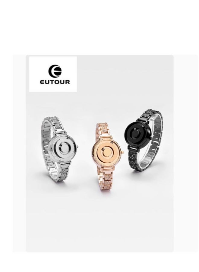 يوتور Magnetic Bead Concept Watch Fashion Luxury Business Quartz Watch - Image 5