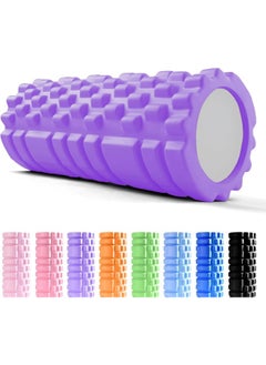 Generic Yoga Roller - Foam Roller, Fitness Foam Roller, Deep Muscle Roller and Lightweight Muscle Roller for Yoga and Pilates for Muscle Relaxation, Balance Exercise  - Image 1