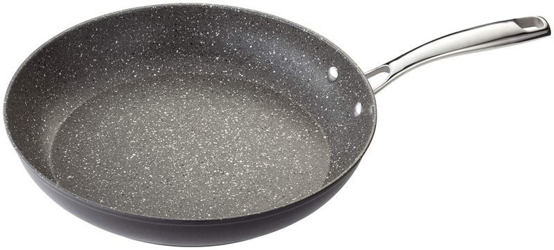 Stellar Rocktanium Frying Pan 30cm with Rock Hard QuanTanium NonStick Coating Dishwasher  Oven Safe Induction Ready