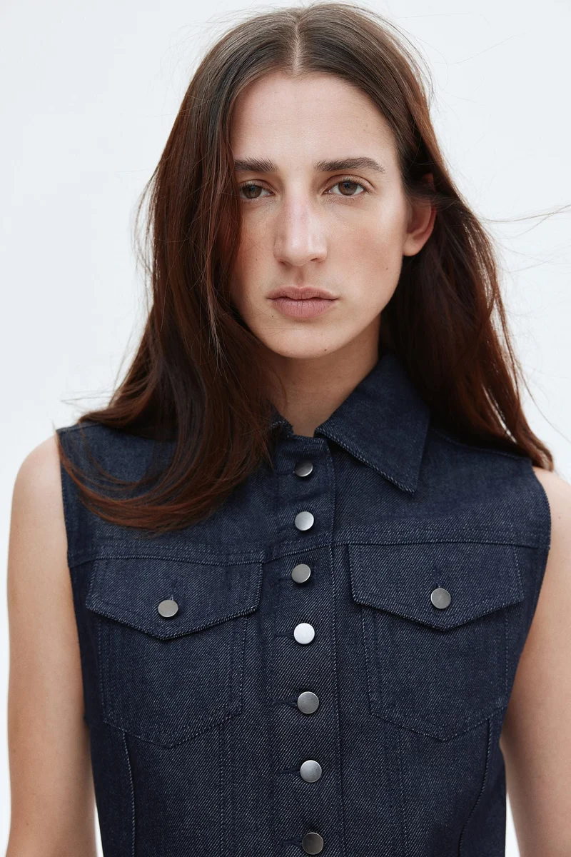 H&M Denim gilet