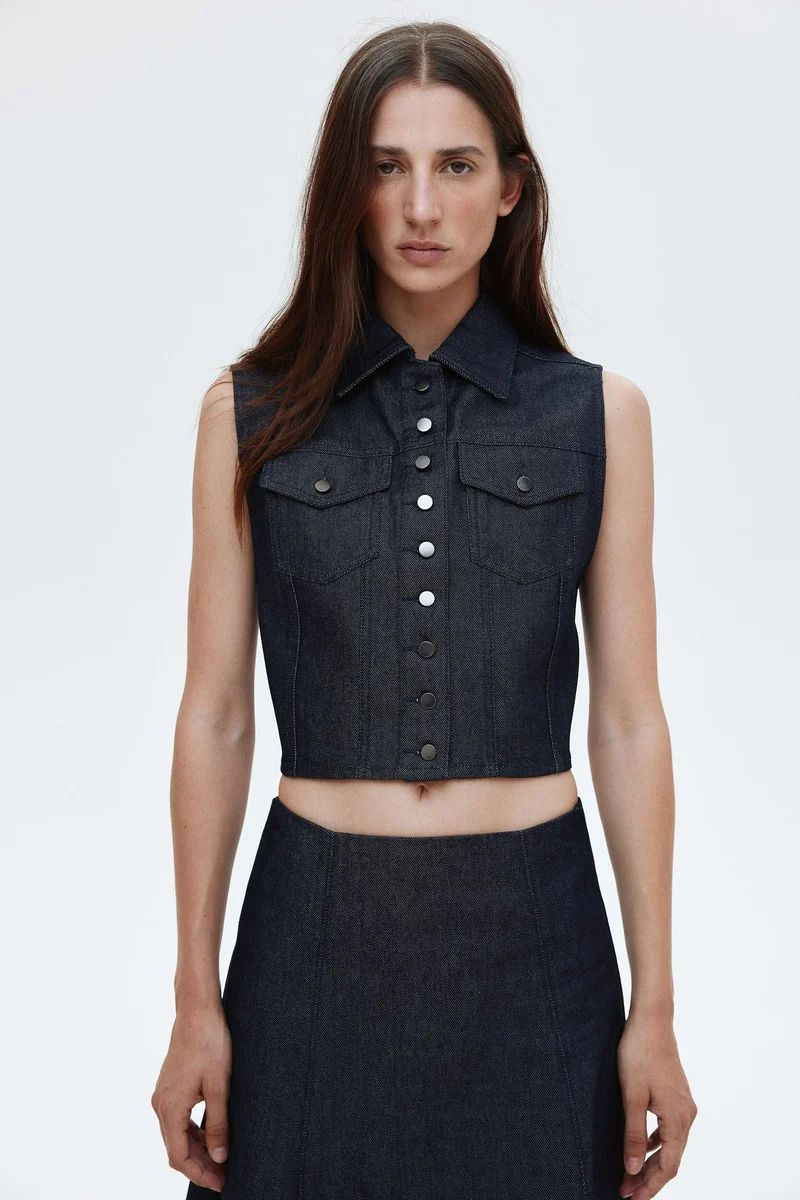H&M Denim gilet