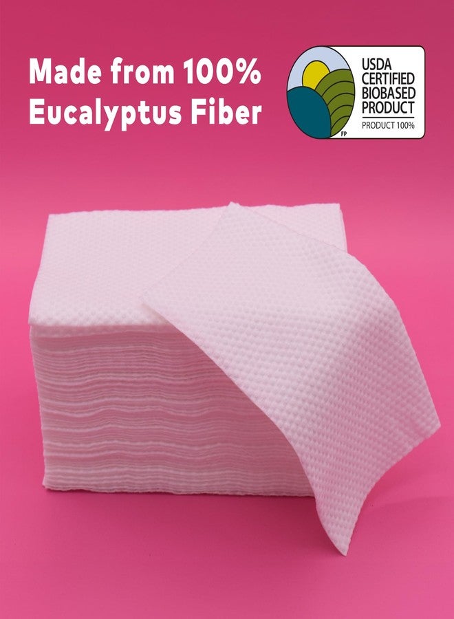 Makeup Eraser Cloud Clean Eco Towelettes, Certified 100% USDA Biobased Face Towel, Biodegradable Disposable Face Towelette, Dry Wipe Made From Ultra Soft, 100% Eucalyptus Fibers, 60ct., 1 pack - Image 3