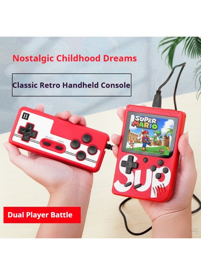 SUP محمولة بألعاب الفيديو مع 400 لعبة كلاسيكية، شاشة ملونة تبلغ 3 بوصات، قابلة للشحن - Image 5