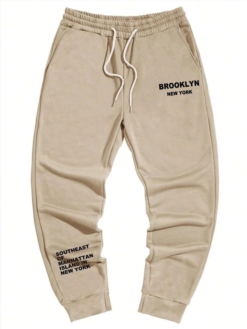Lymio Track Pant for Men || Regular Fit || Track Pants || Full Elastic Jogger Track Pant || Available in Combo Pack of 2 (TP-42-43-Apricoat-Darkgrey-2XL) - Image 4