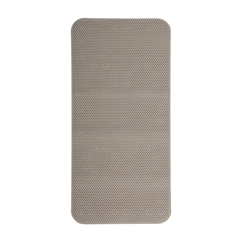 Duck Brand Softex Bath Mat for Tubs, Machine Washable, 17 x 36 Inches, Taupe, Skid Resistant (442097) - Image 3
