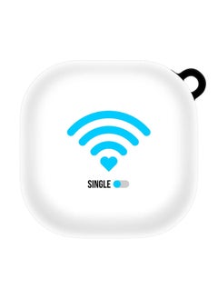 StylePods Custom Case Samsung Galaxy Buds Pro (2021) / Buds Live Case With Anti-Lost Keychain - Wifi Single Guy