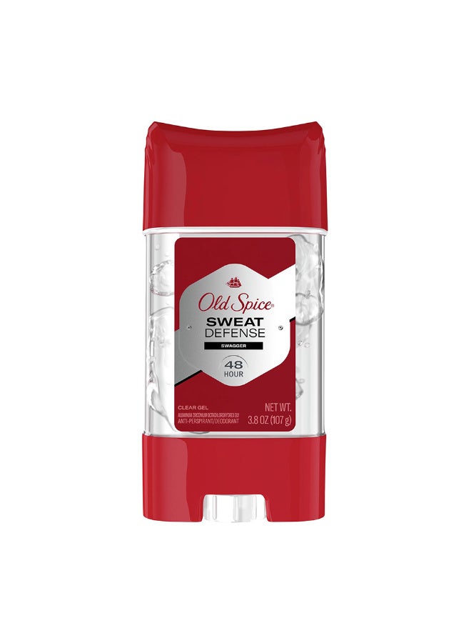 Old Spice Sweat Defense Swagger Antiperspirant Deodorant Clear Gel 3.8 oz