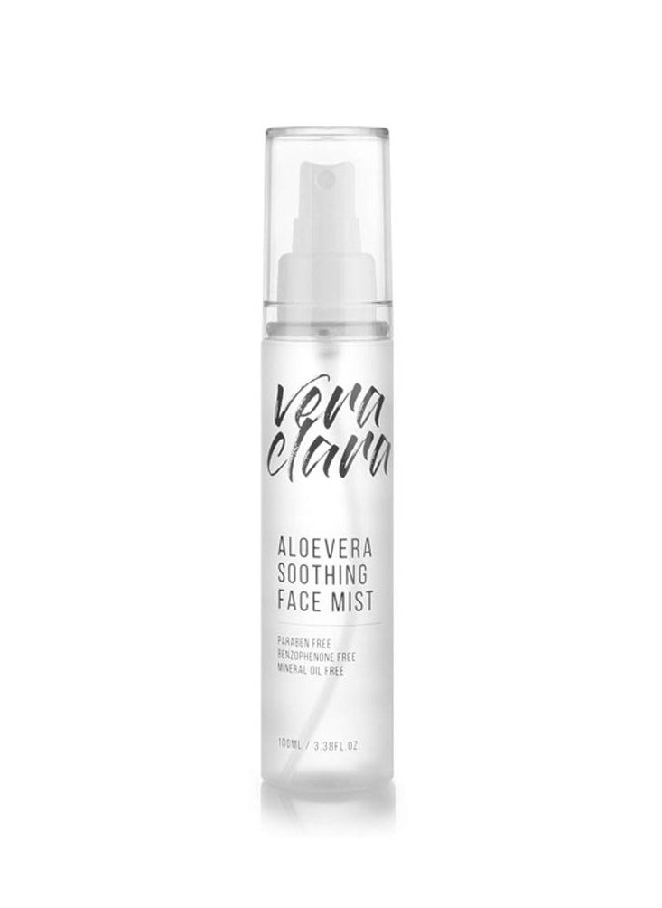 veraclara - Veraclara Aloevera Soothing Face Mist with Herbal Extract on the Noni | Paraben FREE | Benzophenone FREE | Mineral Oil FREE - 3.38 fl. oz. - Image 1