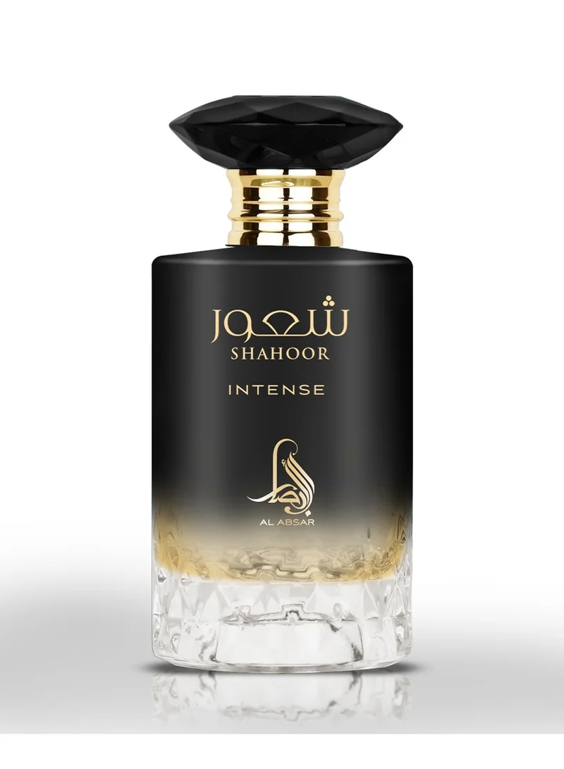 Al Absar Al Absar Shahoor Intense Perfume 100ML - Eau de Parfum - Bold and Luxurious with Coffee, Vanilla, and Amber Notes for Men &amp; Women