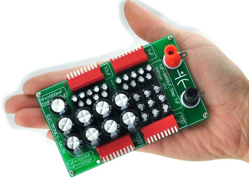 Electronics-Salon 1uF to 9999uF Step-1uF Four Decade Programmable Capacitor Board. - Image 2
