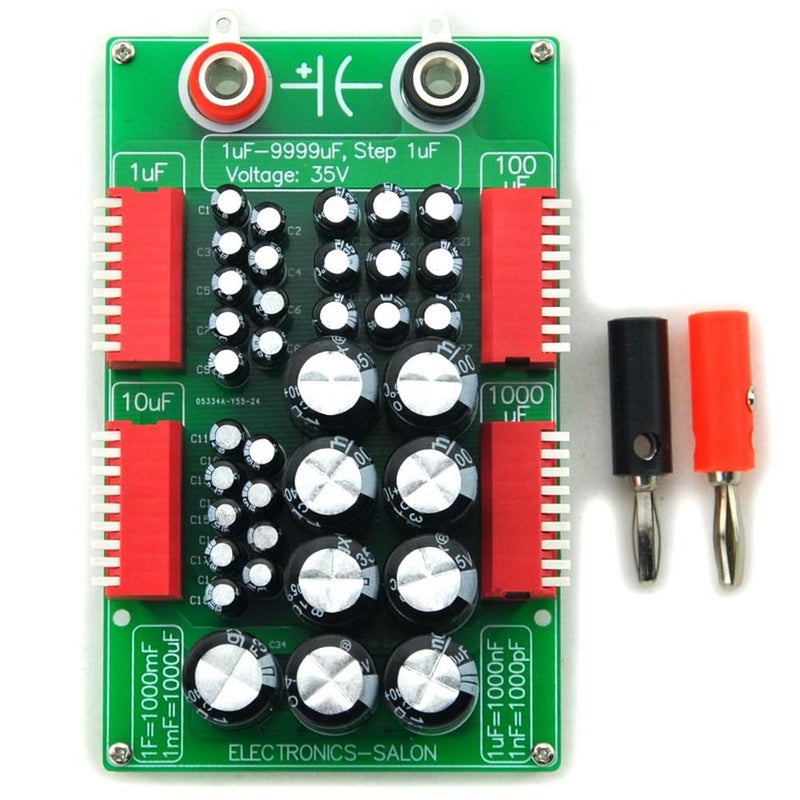 Electronics-Salon 1uF to 9999uF Step-1uF Four Decade Programmable Capacitor Board. - Image 1