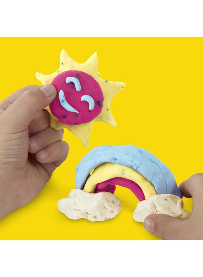 Play-Doh 4 Pack Confetti Modeling Compound, Imagination Toys, Arts and Crafts for Kids 2+ - Image 2